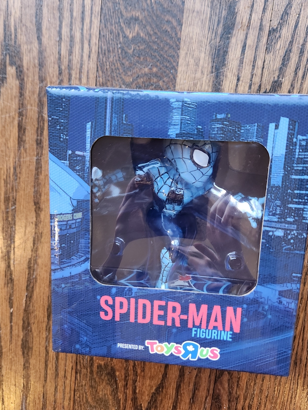 Spider-Man Figurine Blue Jays Collab